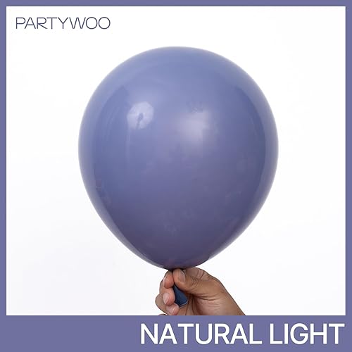 Vista 692 de PartyWoo Globos dorados metálicos, 50 globos metálicos dorados de 12 pulgadas, globos dorados para guirnalda de globos o arco de globos como