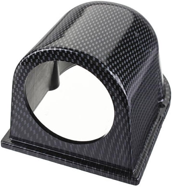 2" 52mm Carbon Fiber Universal One Single Dash Dashboard Gauge Pod Mount Holder Meter
