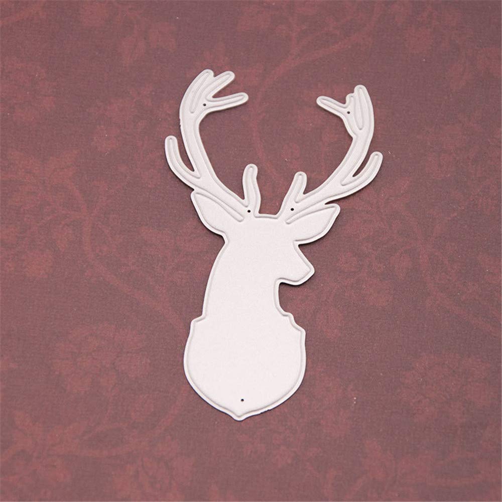 fustelle in metallo per scrapbooking, fustelle a forma di cervo