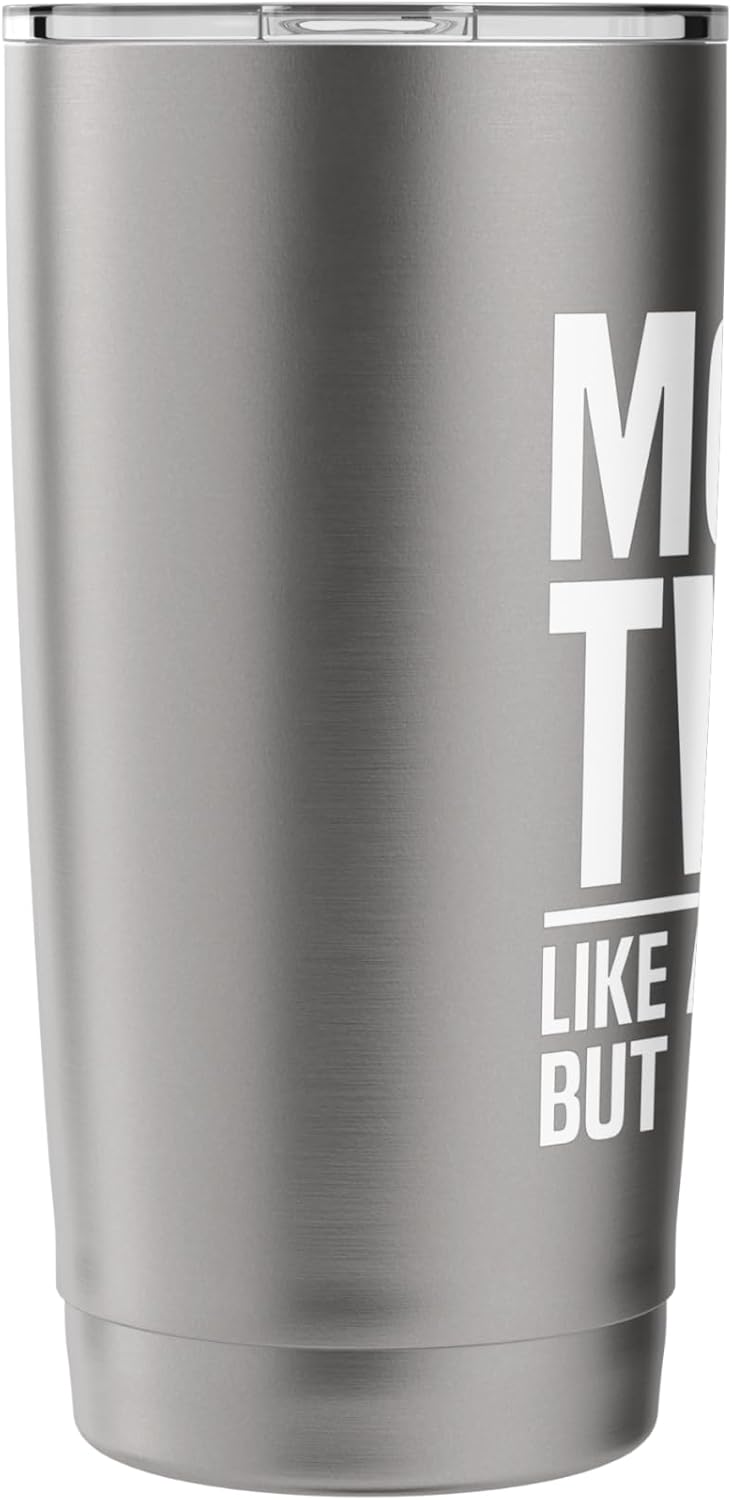 Mom of Twins Twin Mom Stainless Steel Insulated Tumbler - Image 4