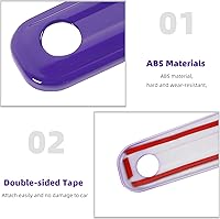 Vista 5 de CheroCar Cubierta de bisagra para portón trasero Jeep JL, soporte de neumático de repuesto para puerta trasera, accesorios exteriores para Jeep