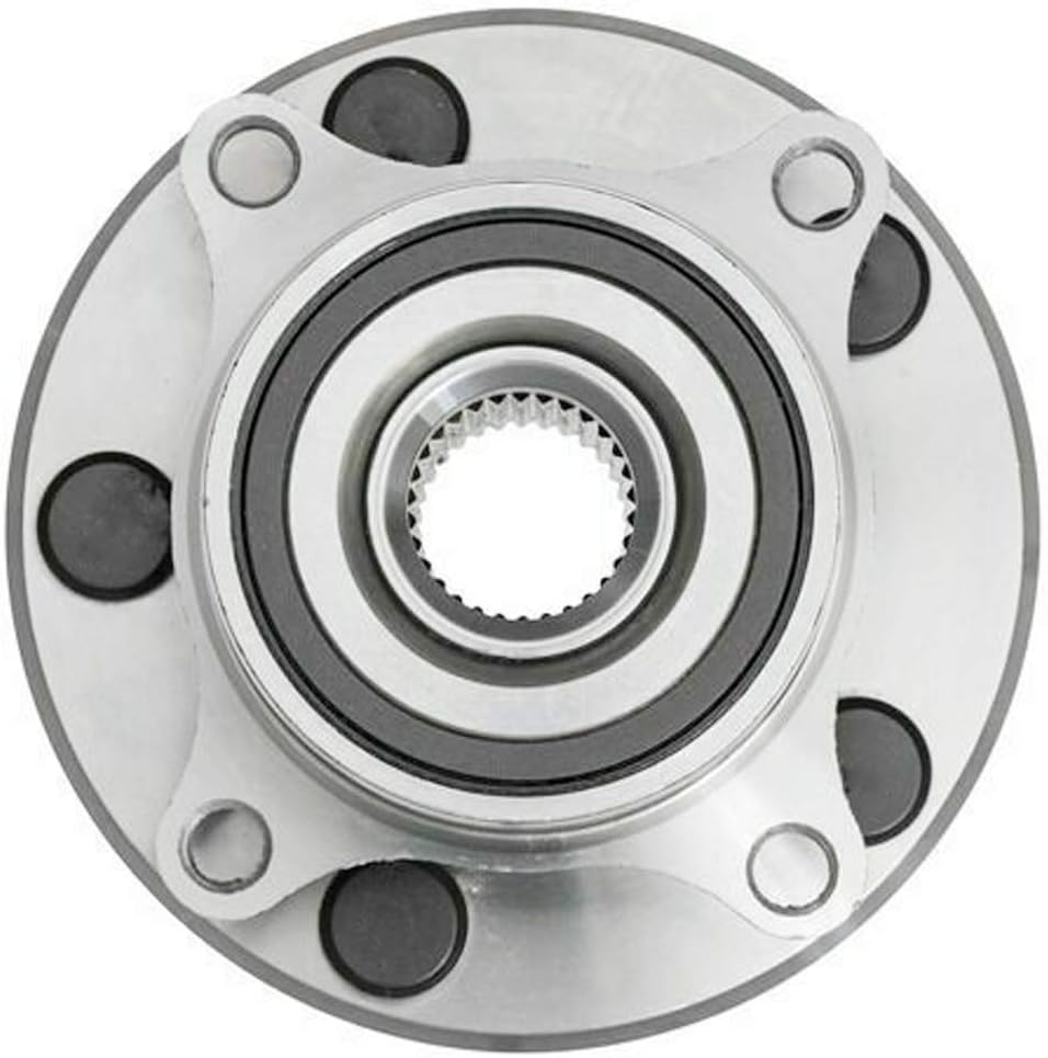 MotorbyMotor 513267 Front Wheel Bearing and Hub Assembly with 5 Lugs Fits for 2007-2013 Acura MDX, 2010-2013 Acura ZDX, 2009-2015 Honda Pilot Wheel Hub Assembly (All Models)-2pc