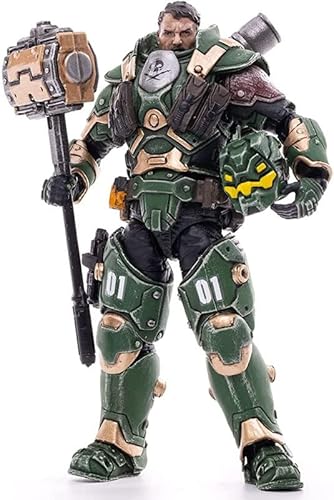 Joytoy 1/18 Action Figures 4-Inch 01St Legion - Steel Dark Source Collection Action Figure Military Model Toys (Ghost) #TOP4