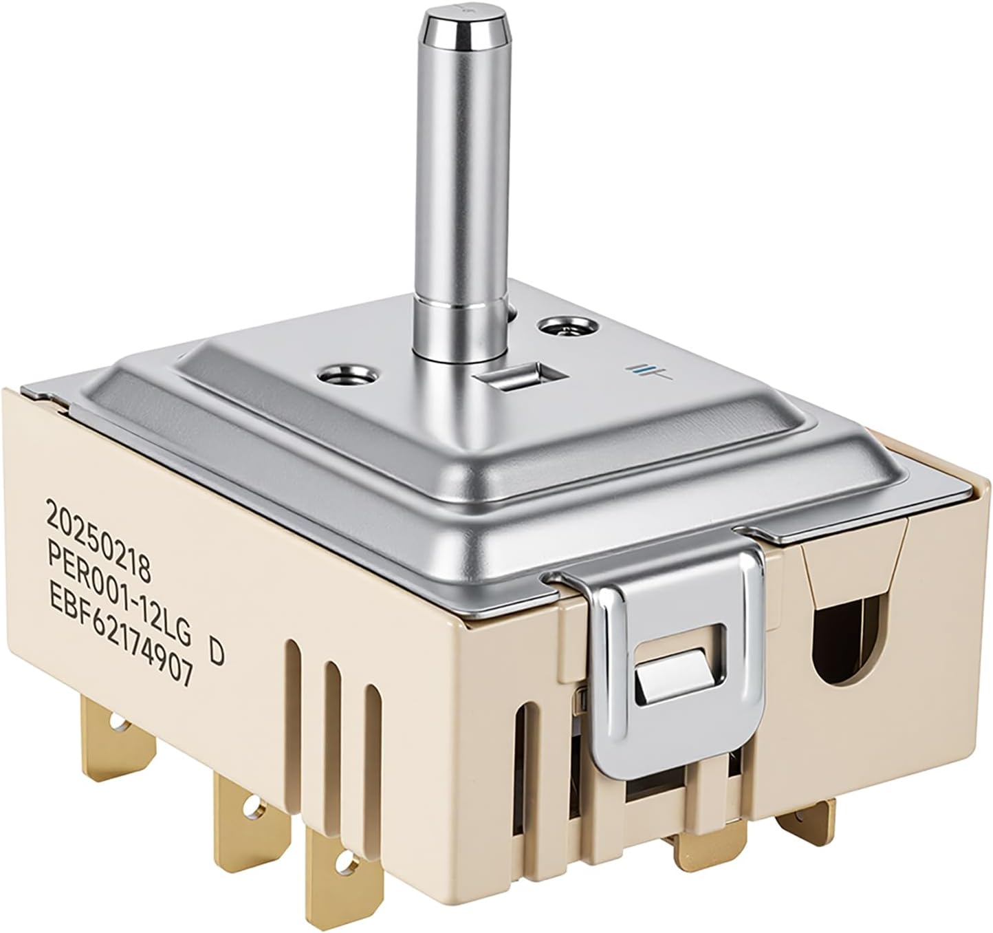 EBF62174907 Surface Element Infinite Control Switch for LG Electric Range Replacement EBF62174902 EBF62174904 PER001-12LG D PER001-12S D