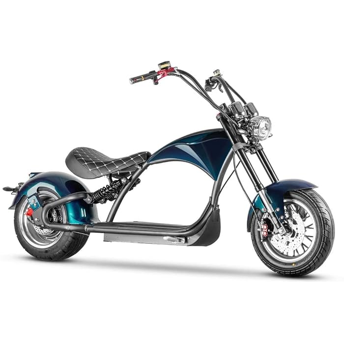 Buy CEXTT M1P 2000W 37Mph Legal Street Electric Mopeds, 60V 30Ah