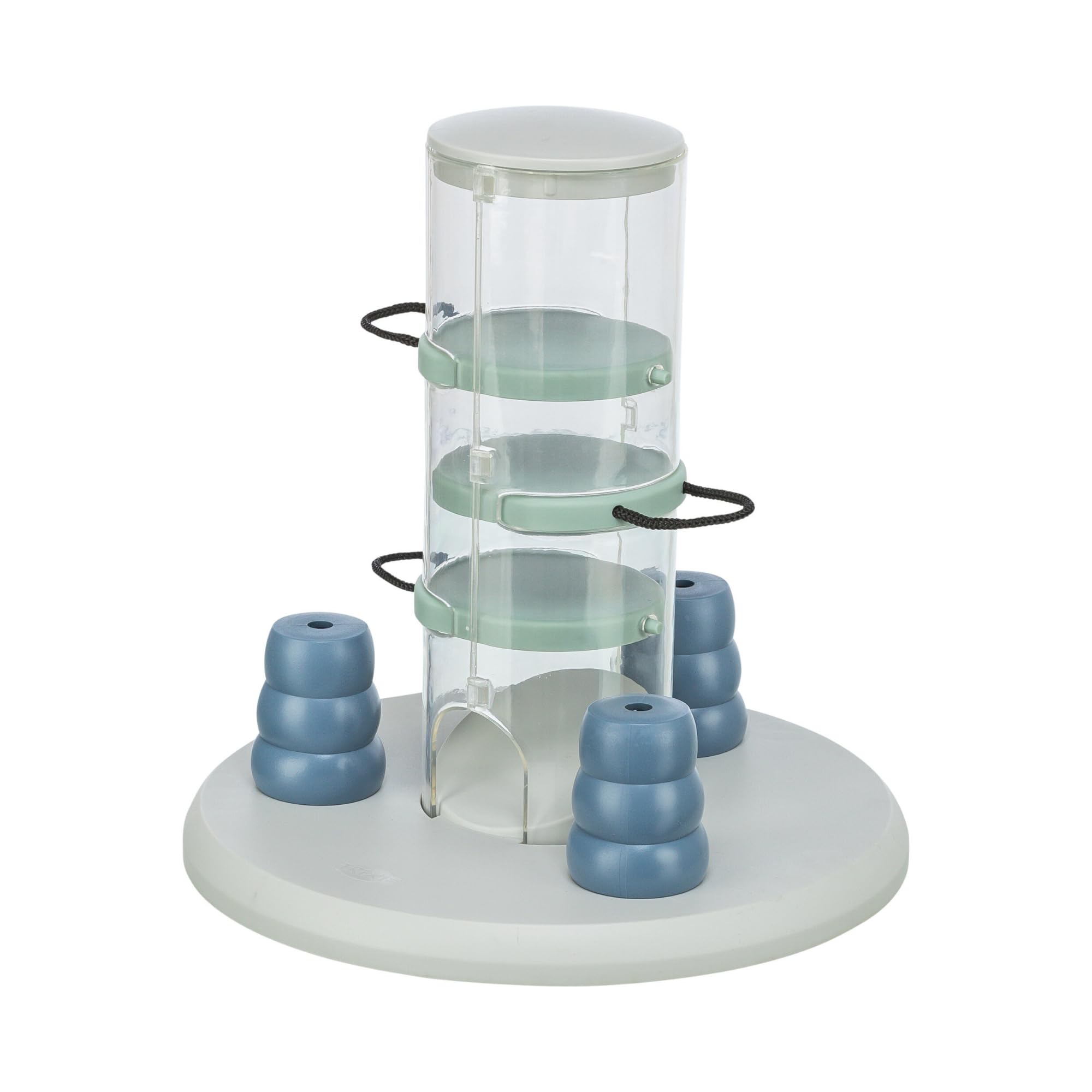 TRIXIE Hundespielzeug Intelligenz Dog Activity Strategiespiel „Gambling Tower“ – Anspruchsvolles Intelligenzspielzeug für Hunde zur Beschäftigung, 25x27cm – 32016
