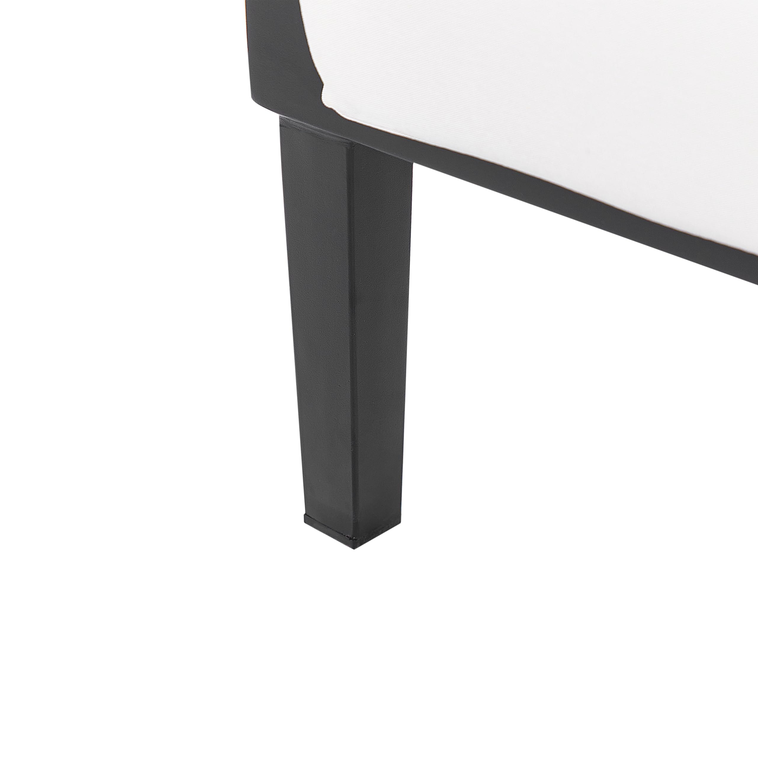 Beliani Sillón de jardín Exterior Metal de Aluminio con Cojines Gruesos Blanco Crema Impermeable Respaldo Trenza vienesa ratán sintético Montefalco