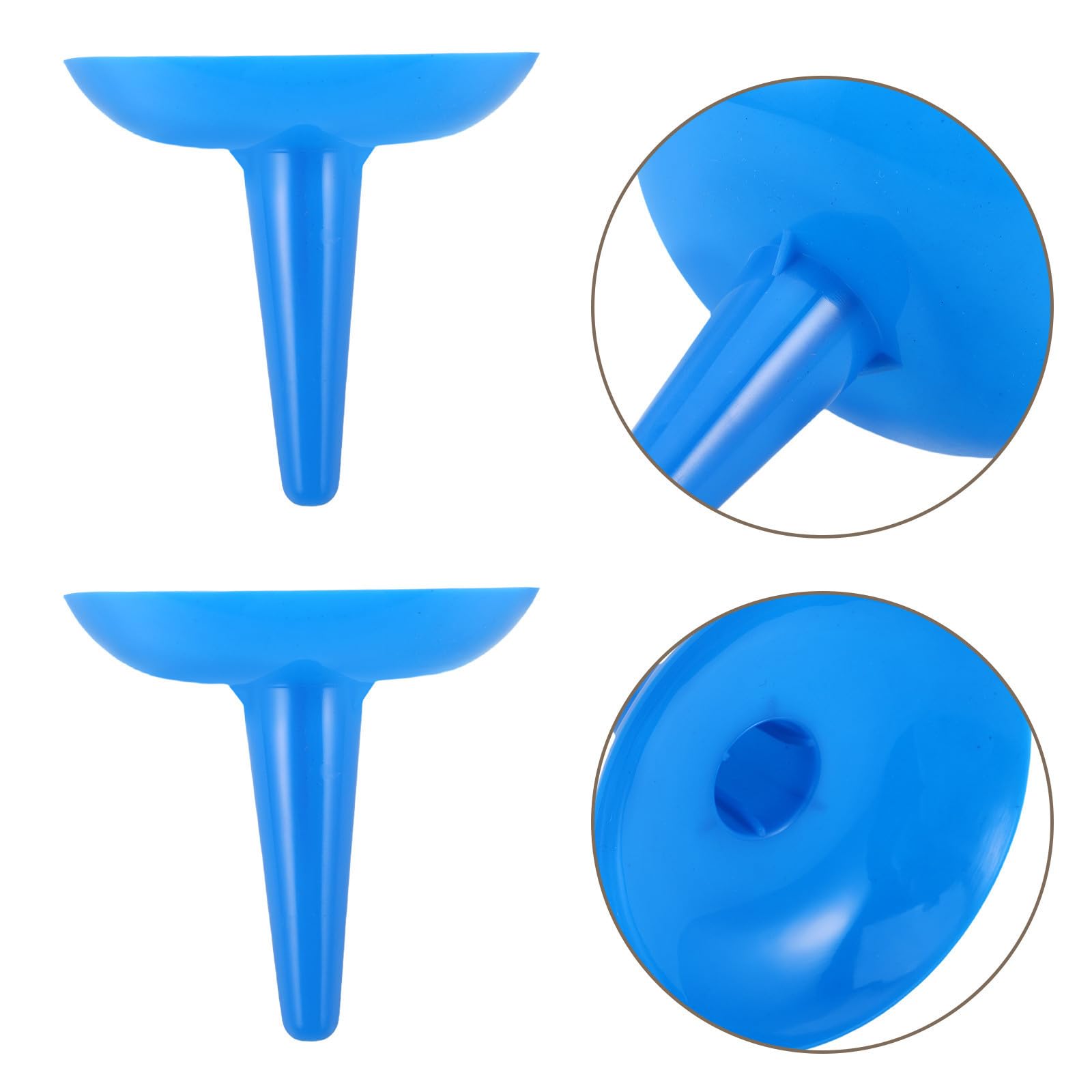 Porta Cera Navideño de Plástico Azul 50 Piezas para Velas