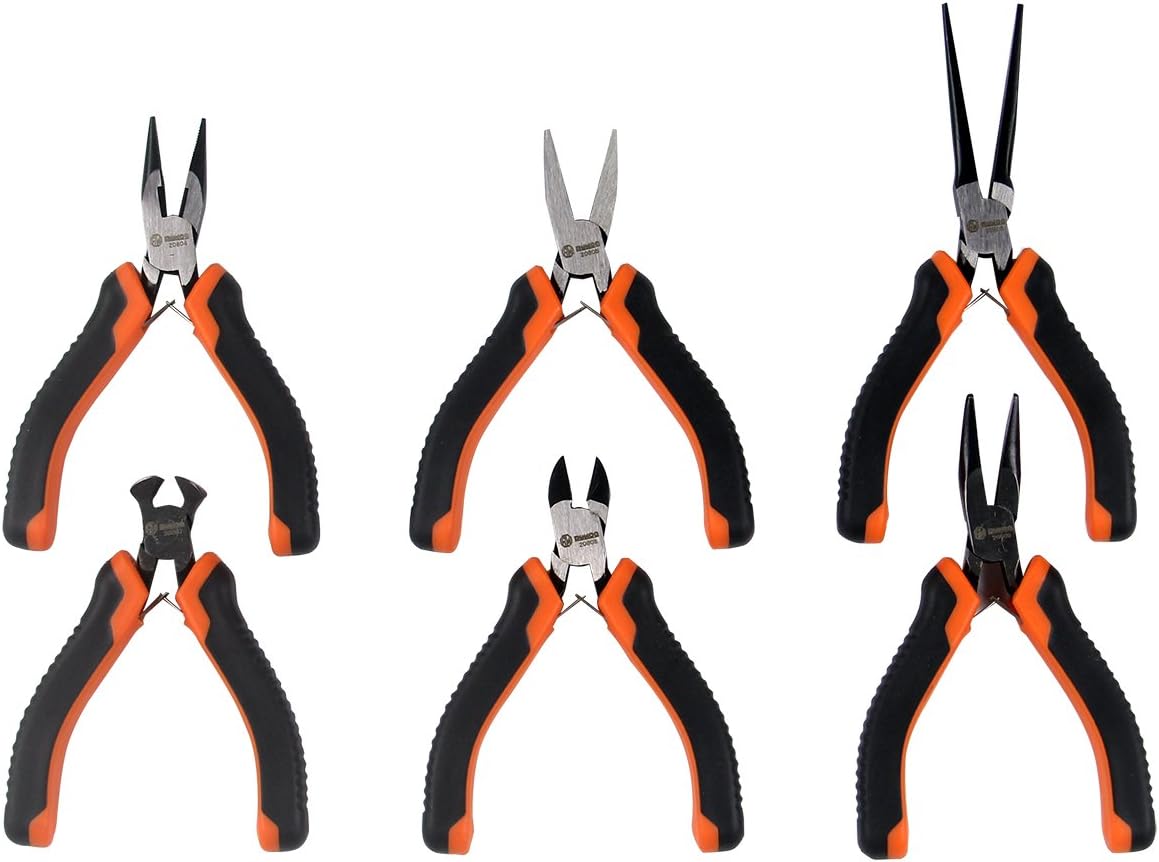 RUWOO Z08006 6Piece Mini Precision Pliers Set