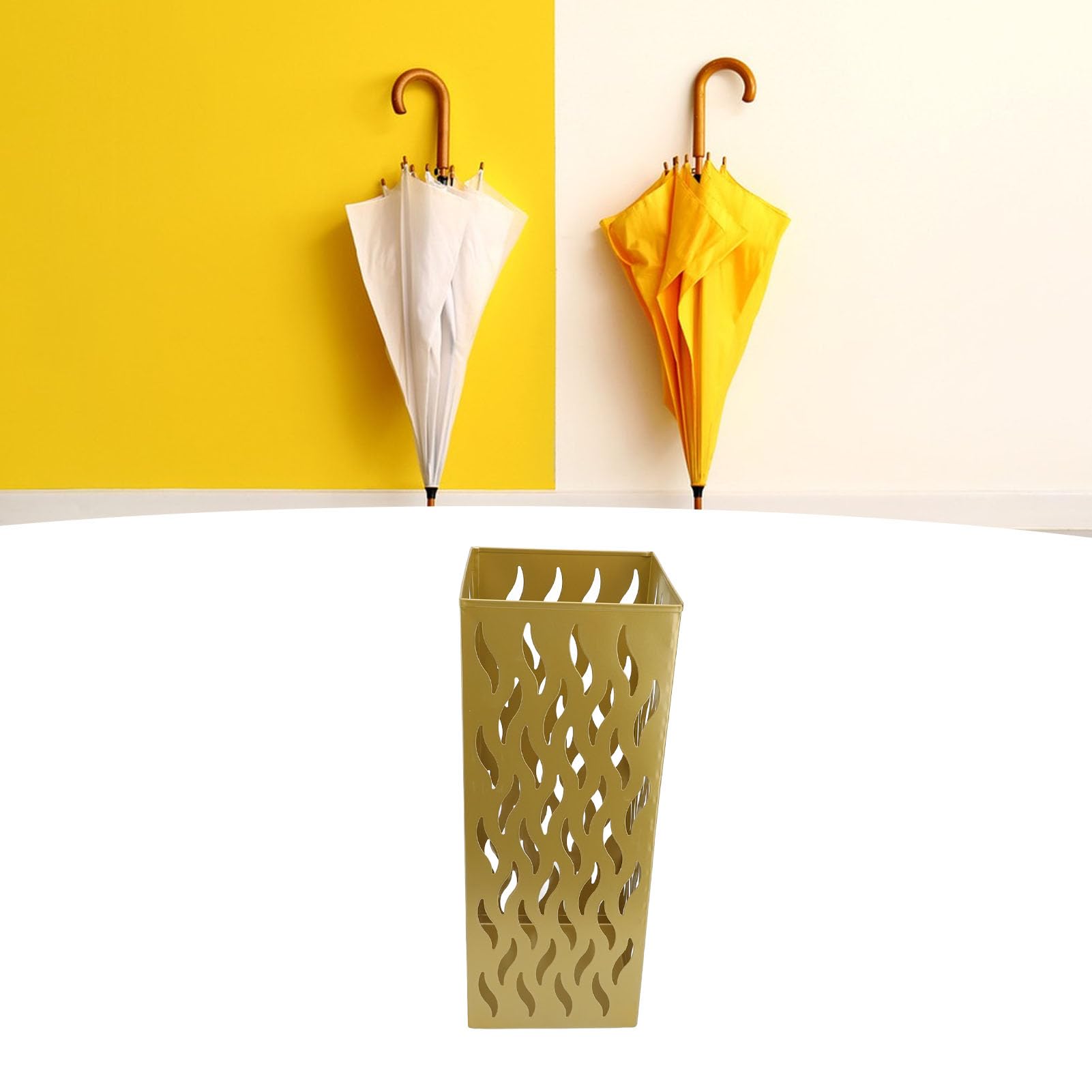 Fabater Portaombrelli per Ingresso - Portaombrelli da Interno per Ingresso - Elegante Portaombrelli - Organizzatore per Riporre Gli Ombrelli - Mantieni i Tuoi Pavimenti Asciutti e