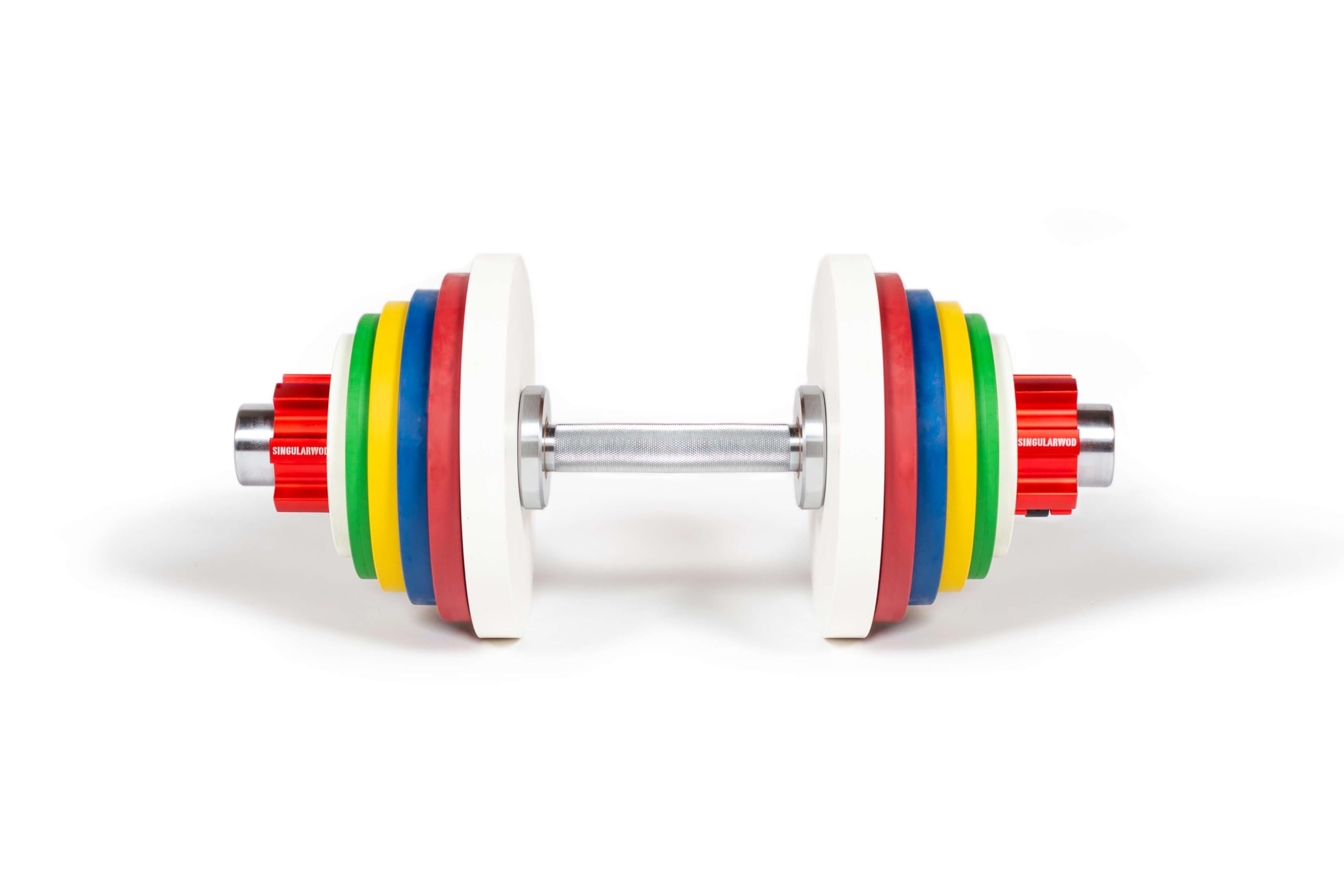 Mancuerna Ajustable de Discos Fraccionales. Accesorios Mancuernas - Halteres -Weights - Pesas. Pesos Fitness Mancuerna Ajustable SINGULARWOD - Mancuernas Ajustables
