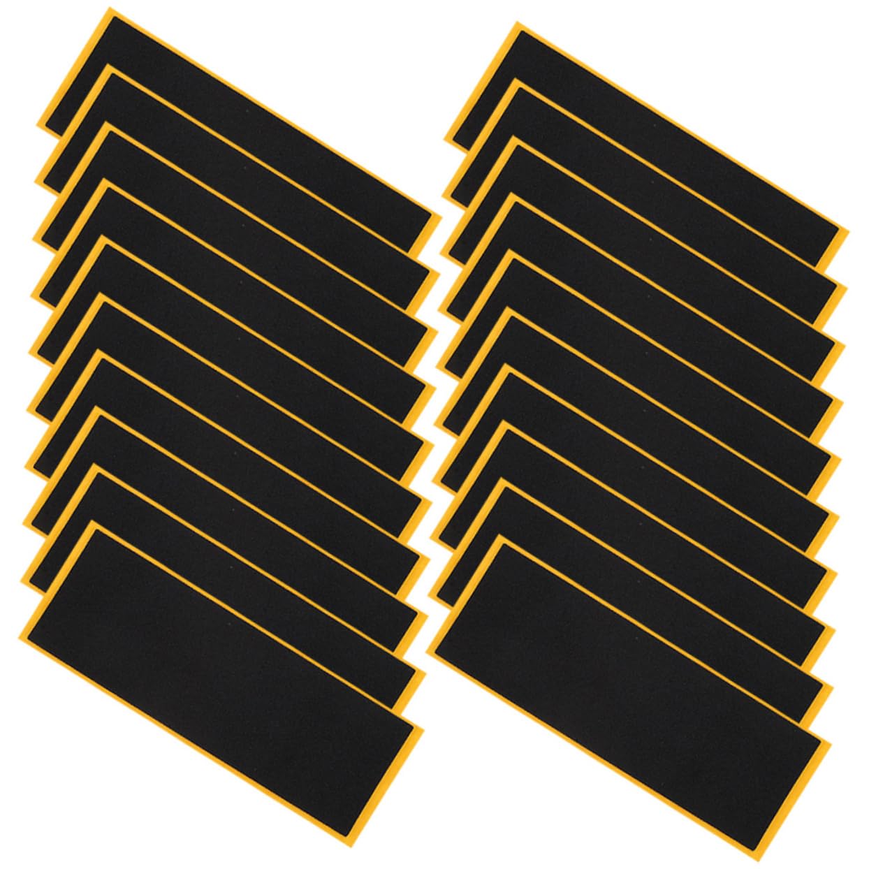 ORFOFE Finger Skateboard Accessories 20pcs Foam Grip Tapes Anti-Skid Mini Skateboard Stickers