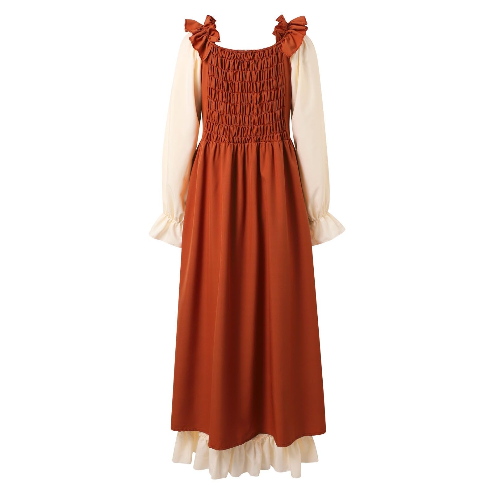 Genérico Vestido Renacentista Mujer,Disfraz Medieval Para Halloween Y Tallas Detalladas VersáTil Durante Todo El AñO InspiracióN Renacentista Para Celebraciones Festivas Y Eventos TemáTicos