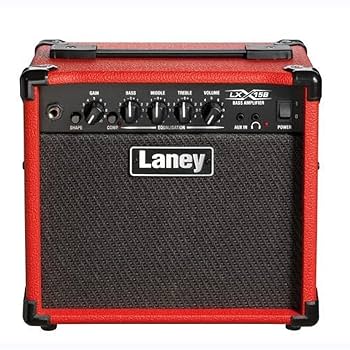 Laney LX15B ベースアンプ 30W Amazon.com: Laney LX15B-RED Electric Bass Combo Amplifer