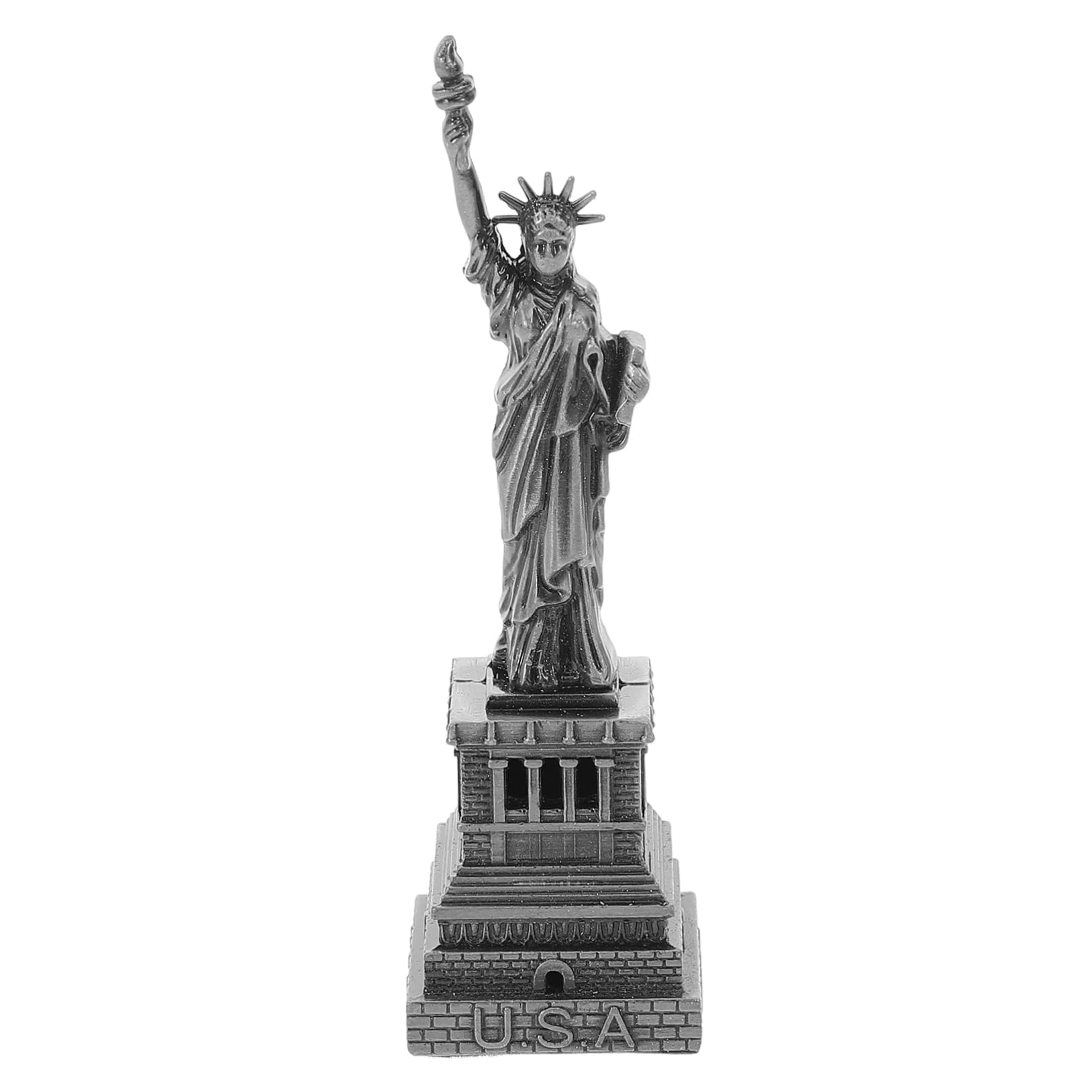 Alipis 5stücke Statue of Figurine Metall Als Souvenir Für Schreibtisch Und Detailreiche Dekoration Leicht Und Tragbar Für Touristen Und Sammler