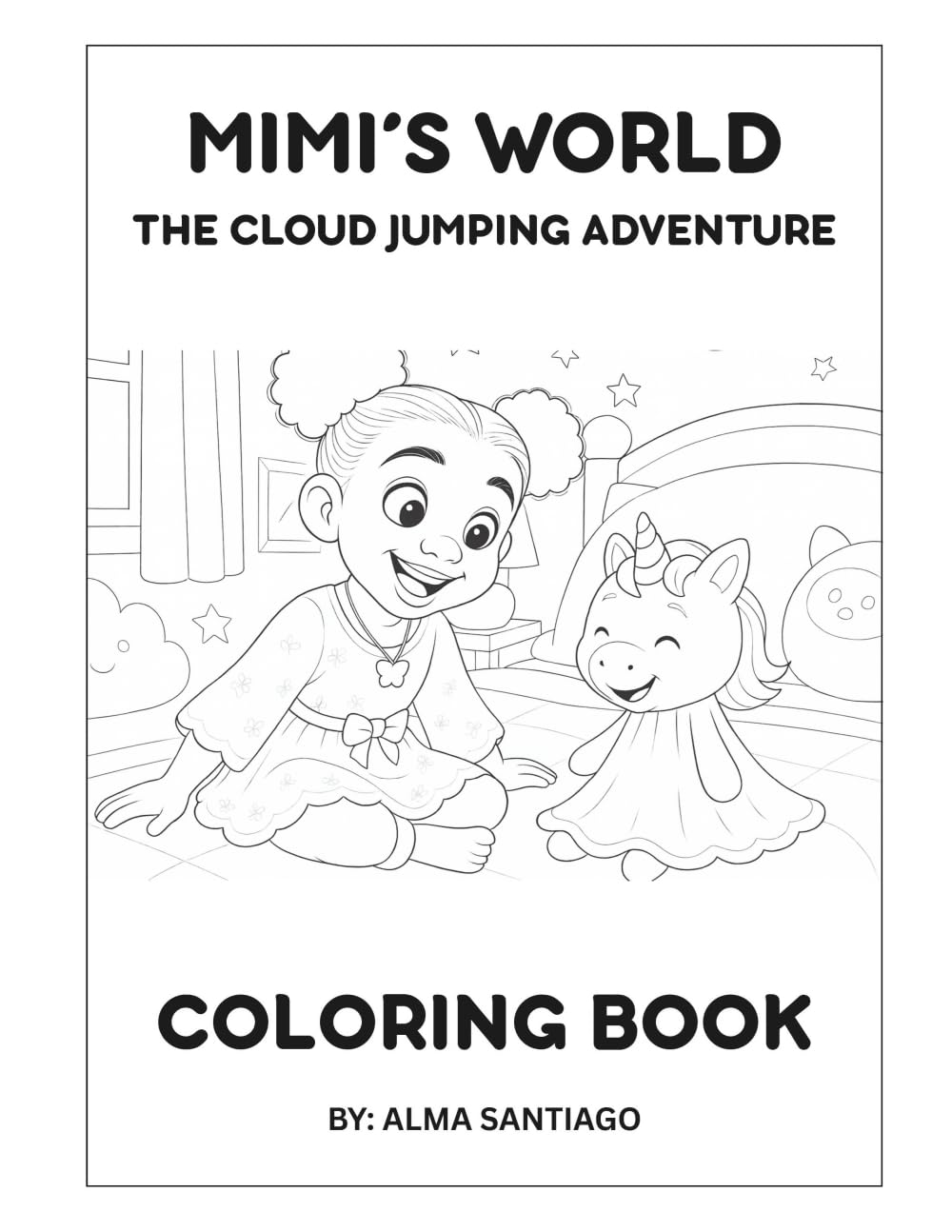 Mimi’s World: The Cloud Jumping Adventure — Coloring Book