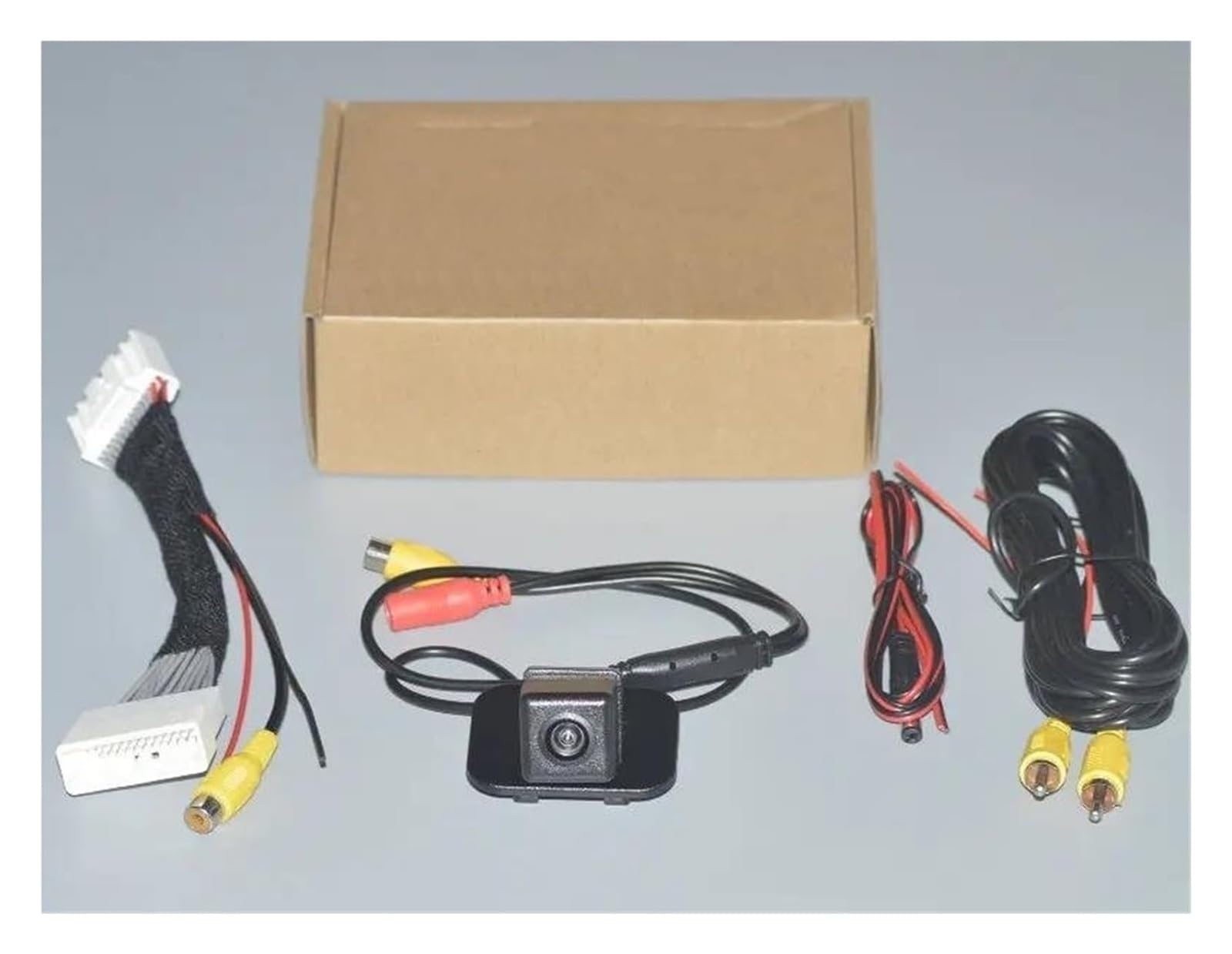 Grados Cámara Visión Trasera para Mazda para CX-3 para CX3 para CX 3 KD 2016-2020 6V HD CCD Cámara Respaldo Marcha Atrás Vista Trasera Cable Adaptador 28 Pines Coche