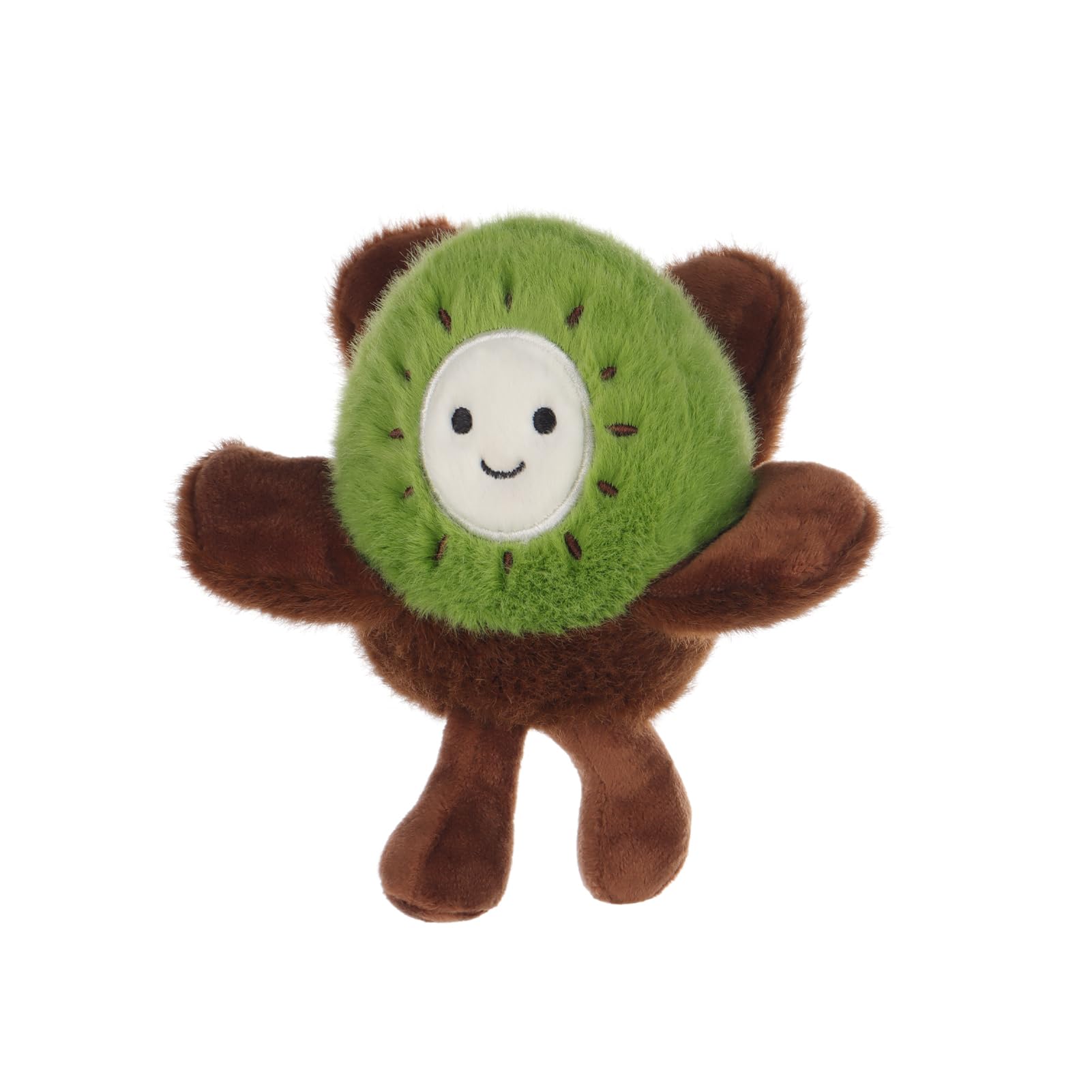 Apricot Lamb Delicious Kiwi Fruit Stuffed Animals Soft Plushies for Baby Girl and Boy Plush Toys for Kids Fluffy Green Delicious Kiwi Fruit 4 Inches - Image 2