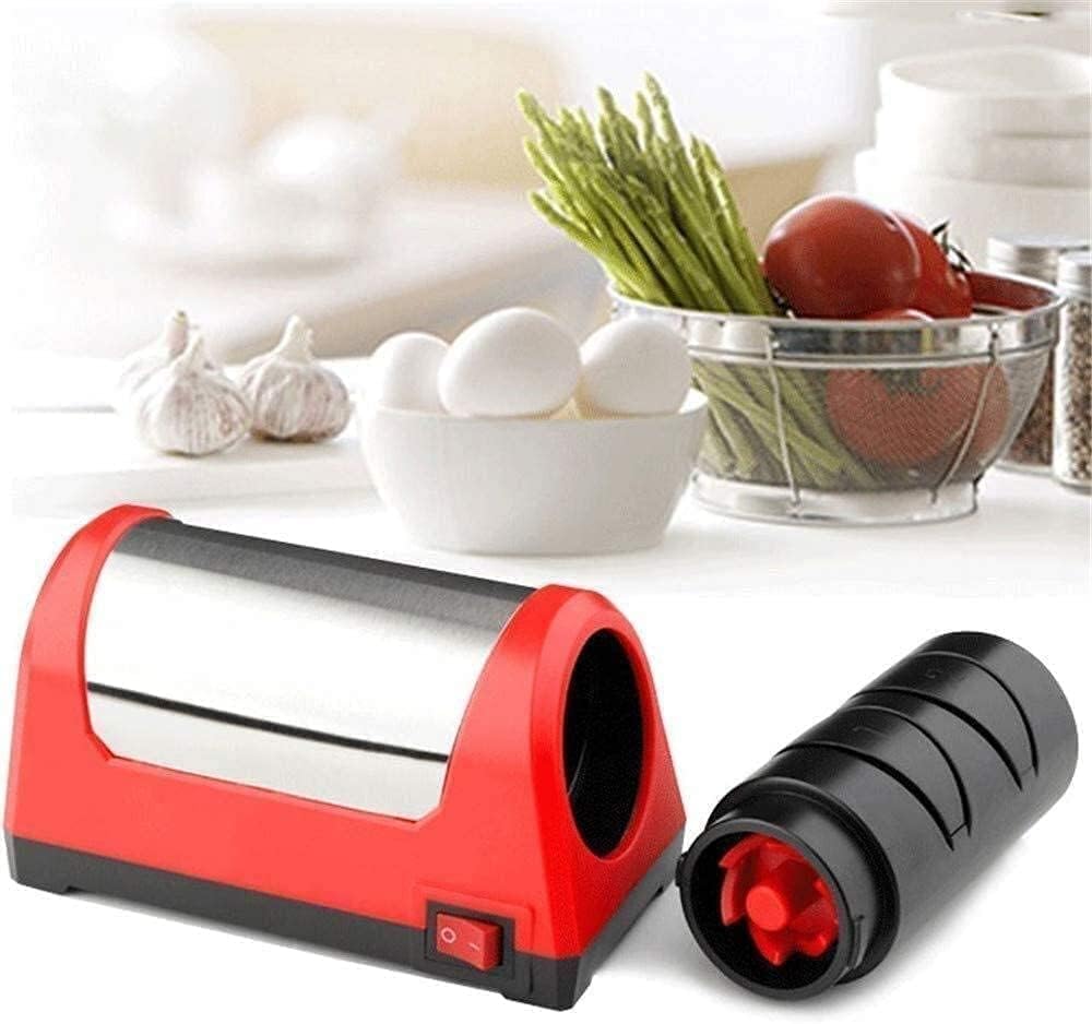Kitchen Knife Accessories: Premium Quality Knife Sharpener for Straight and Serrated Knives Stainless Steel Ceramic and Tungsten - Easy Manual Sharpening for Dull Steel, Paring, Chefs and P