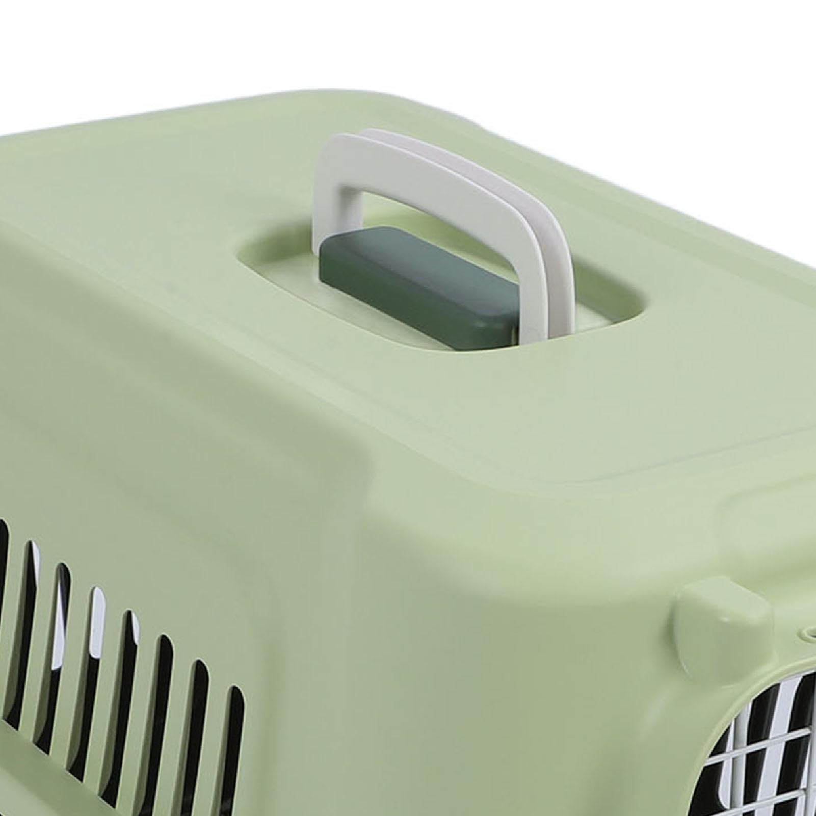 Greensen Przenośna Klatka dla Psa, Transporter Podróżny dla Psów i Kotów Zatwierdzony Przez Linie Lotnicze, Ręczny Design z dużą pojemnością, materiał PP + Metal