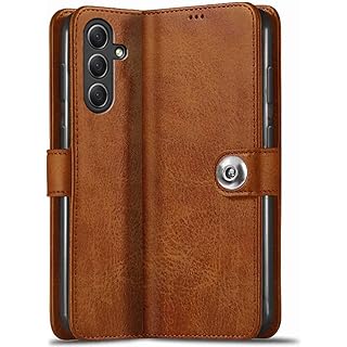 TheGiftKart Galaxy A35 5G Leather Flip Case 50ml