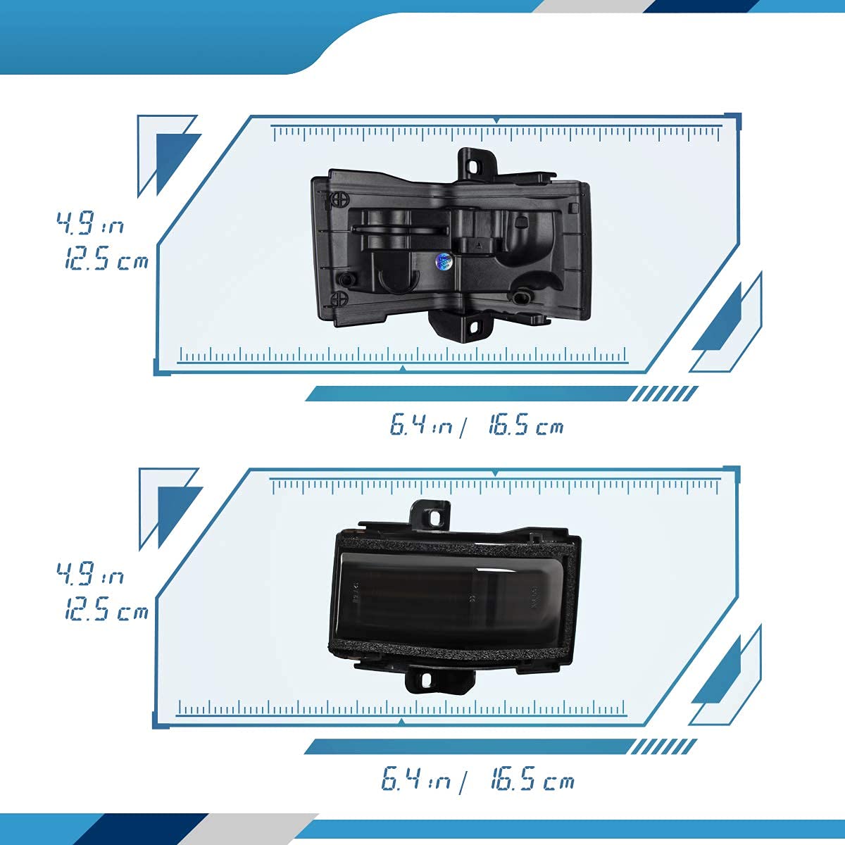 Buy GemPro LED Side Mirror Marker Lights Switchback & Sequential Turn