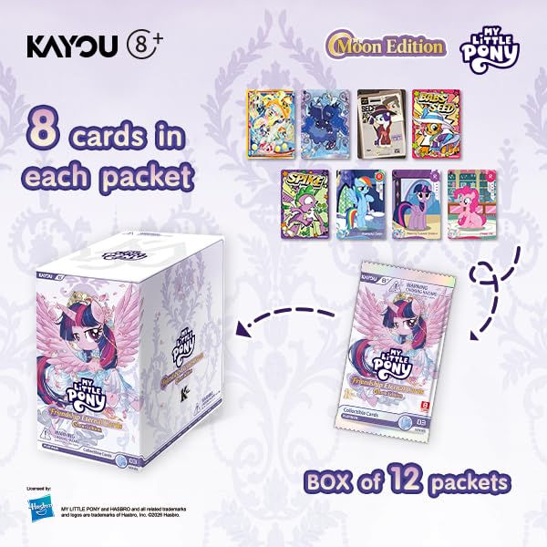 Amazon.co.jp: マイリトルポニー-友情永遠のカード-ムーンエディション