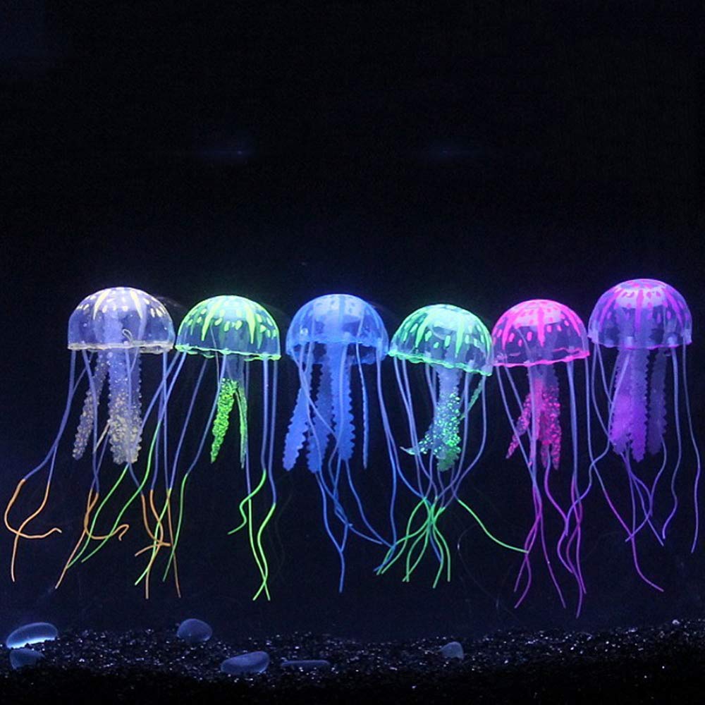 Amazon | アクアリウム クラゲ 蛍光なクラゲ 水族館装飾用 水槽 水族館