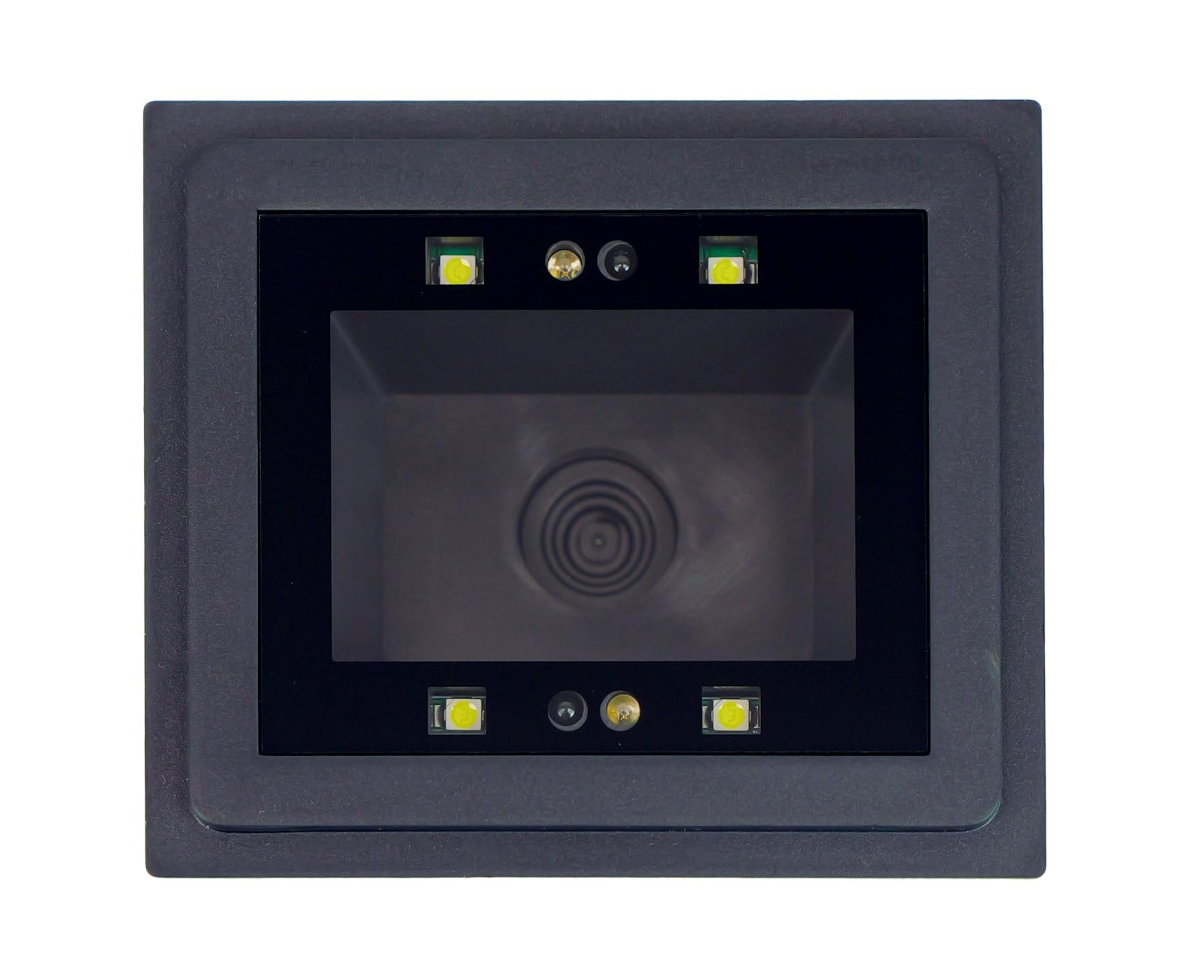 HDWR HD340 QR-Code-Scanner USB, stationärer 1D 2D Barcode-Scanner | Desktop-Barcodeleser mit CMOS-Sensor, 200 Scans pro Sekunde, liest vom Bildschirm, für Kasse und Lager
