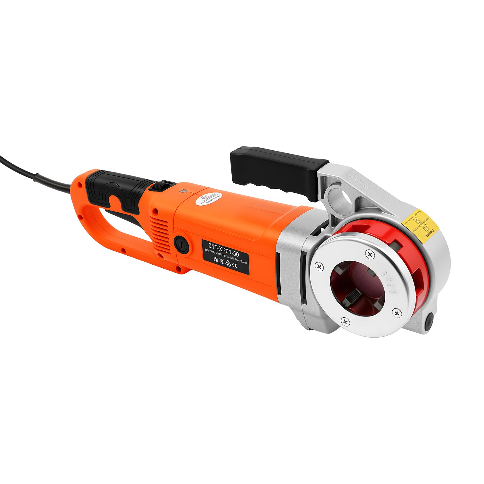 2300W Rohrgewindeschneider Set Elektrisch Rohrgewindeschneidmaschine Mit 1/2, 3/4, 1, 1-1/4, 1-1/2, 2 Zoll Sterben Tragbar Gewindeschneidmaschine Für Heimwerker