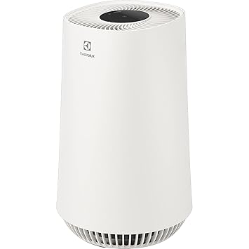 Electrolux Air Purifier with 4 stage filtration that removes bacteria, virus and filters up to PM 0.003 (3nm) particles, HEPA Filter, Filter Life up to 3000 Hrs, Low Noise, Touch screen, Sleep Mode, New Launch, White, UltimateHome 300 (FA31-200WT)
