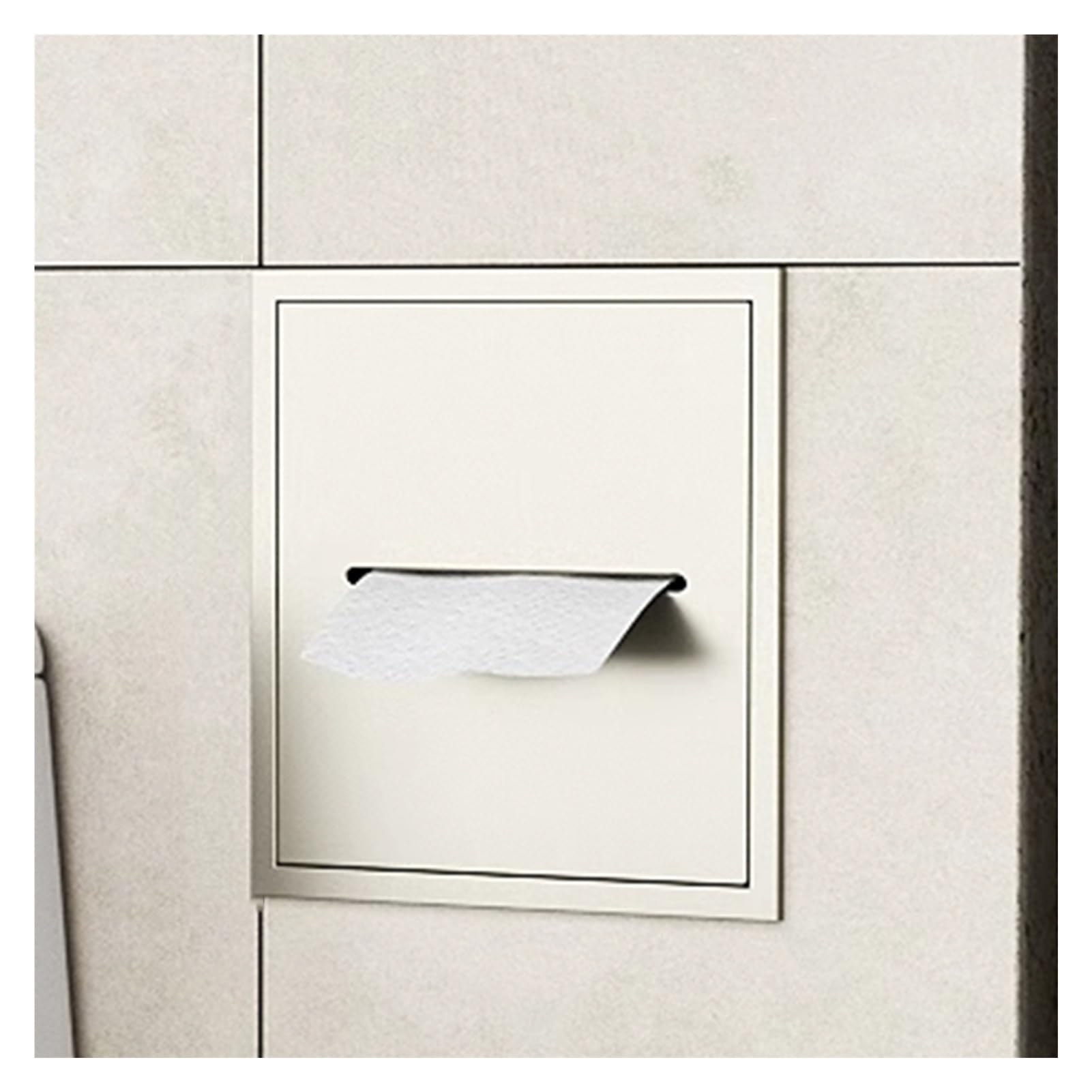 Stainless Steel Shower Niche - Waterproof Recessed Shelf for Bathroom, Kitchen & Bedroom Storage, Organiser for Toiletries, Shampoo & Toilet Paper - Black,Tea Apricot-20x20x12.5CM/7.87x7.87x4.92in