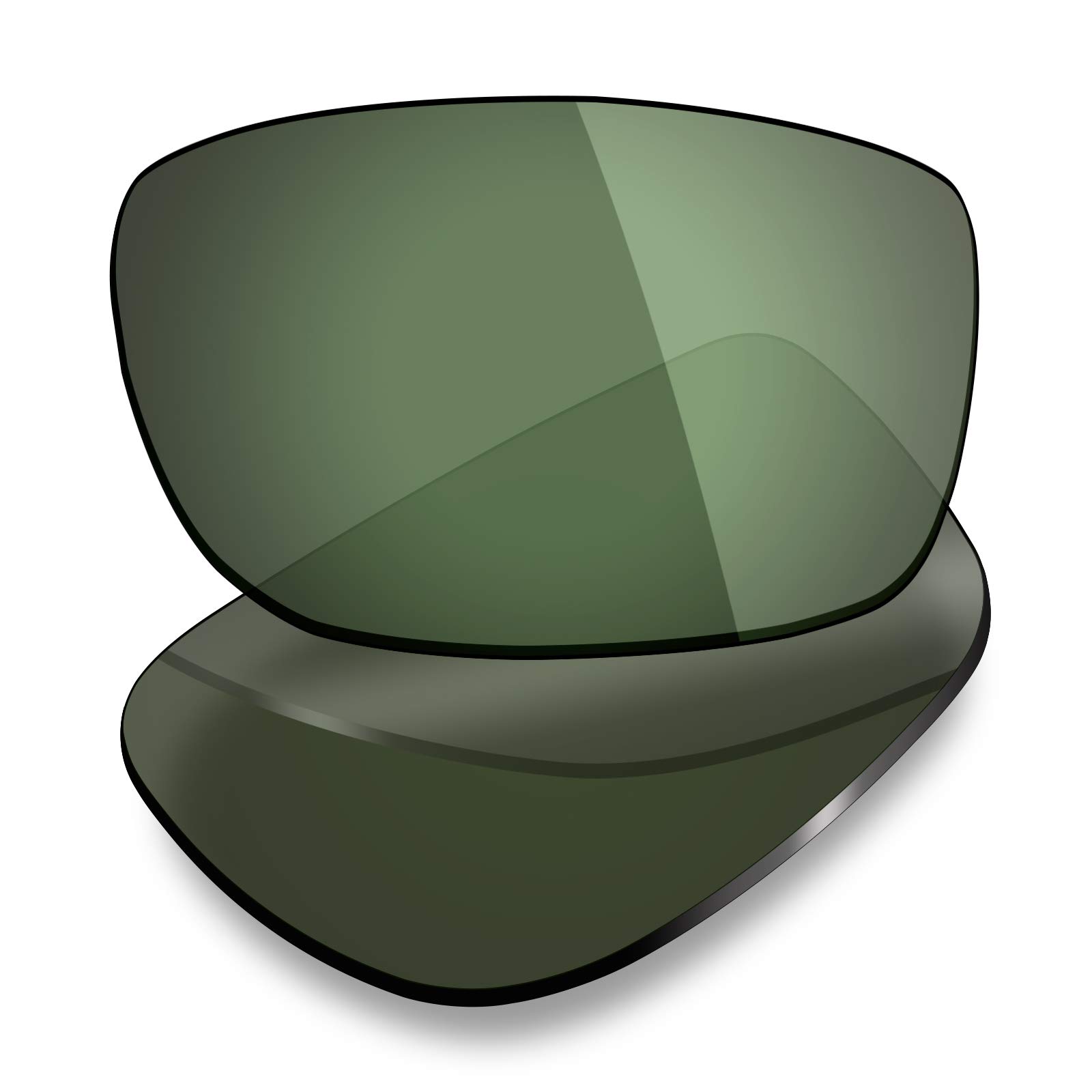 Mryok Men's Polarized - Grey Green Polarized Replacet Lenses For Oakley Jawbone - Grey Green