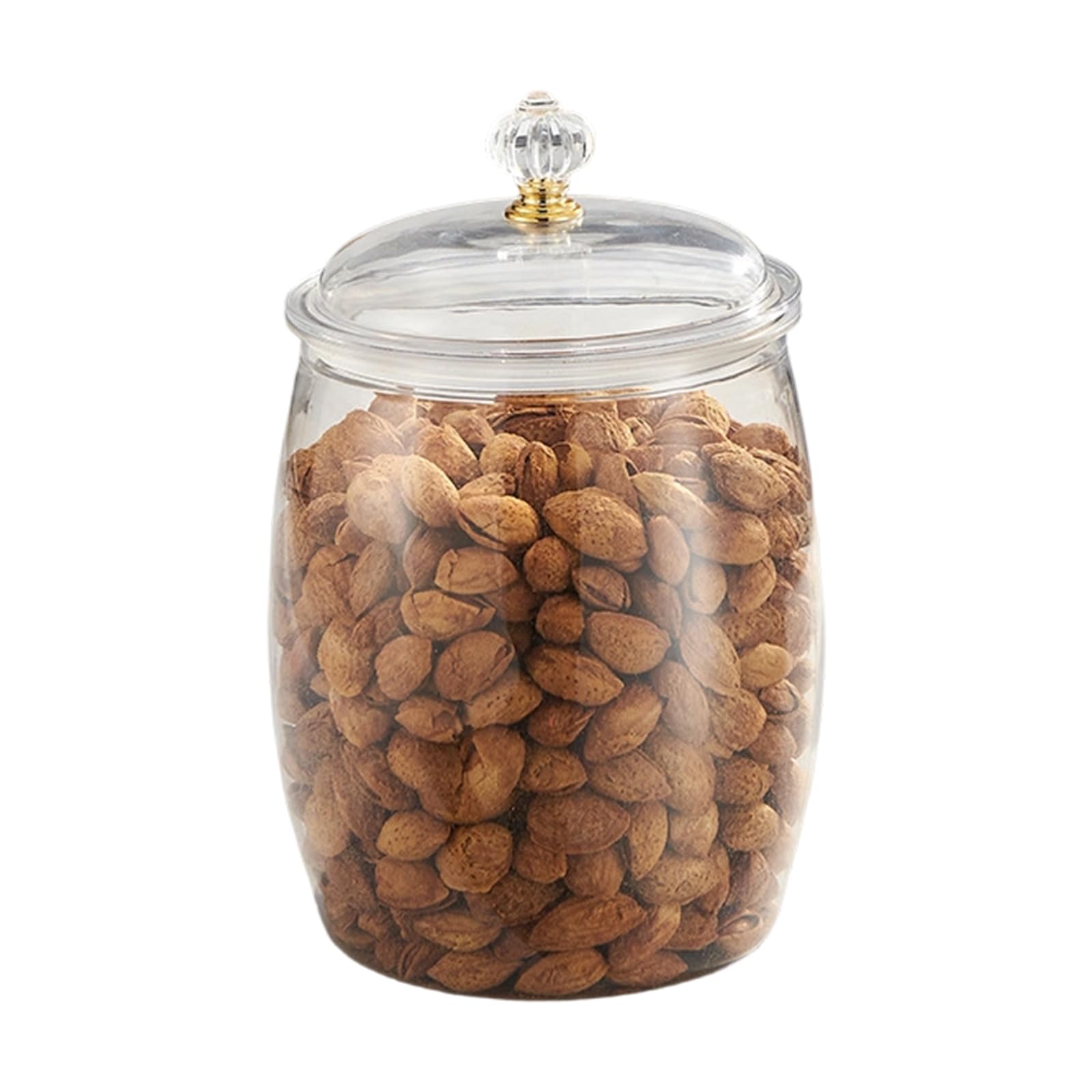 Kaeltsyn Stackable Kitchen Storage Canisters with Secure Twist Lids Ideal for Flour Sugar Rice Stackable Food Containers