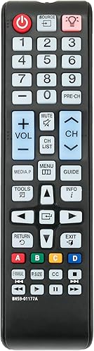 BN59-01177A Replacement Remote fit for Samsung 2013 Plasma TV & 2015 LED TV F5350 PN51F5350 PN60F5350 PN51F5350AFXZA PN60F5350AFXZA J5003 UN32J5003 BN59-01177A Replacement Remote fit for Samsung 2013 Plasma TV & 2015 LED TV F5350 PN51F5350 PN60F5350 PN51F5350AFXZA PN60F5350AFXZA J5003 UN32J5003