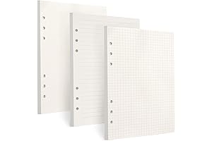 Toplive A5 Refill Paper: For a Smooth and Organized Writing Experience