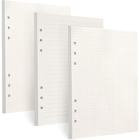 Toplive A5 Refill Paper: For a Smooth and Organized Writing Experience