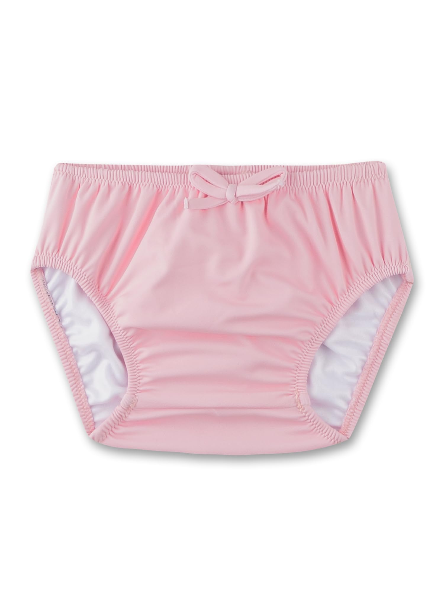 Sanetta Baby-Schwimmwindel rosa Fisch | Praktischer und nachhaltiger Badeslip aus recyceltem Polyester-Mix für Mädchen. Bademode für Babys