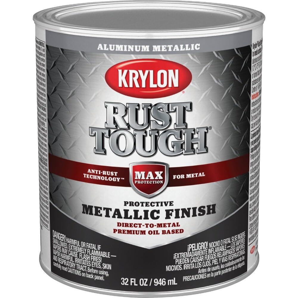Valspar-Anti-Rust 44-21840 QT 1 Quart Heavy Duty Aluminum Paint