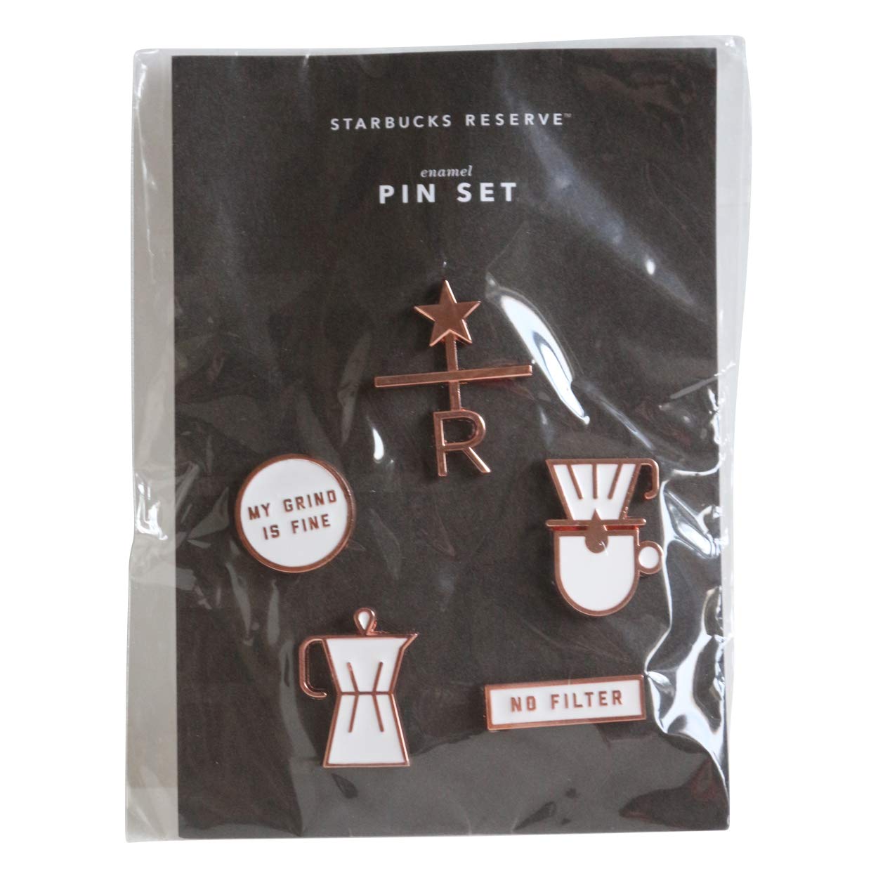 STARBUCKS Reserve Roastery Pin Set Collection Reserve Rostery Anstecknadel Pin Set