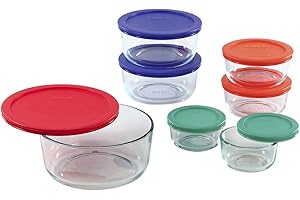 Pyrex 14-Piece Food Storage Set with Lids
