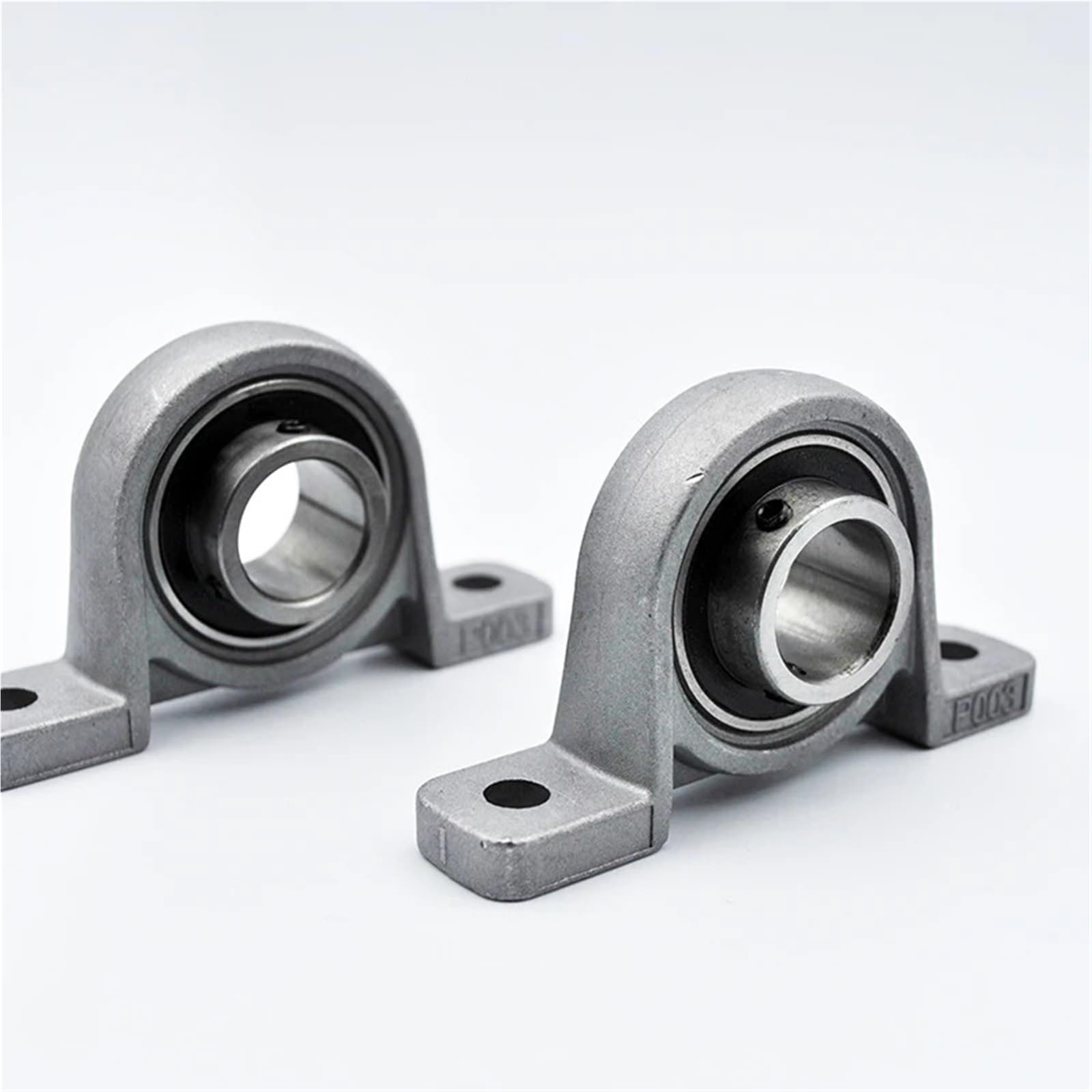 Cojinete de bloque de almohada de aleación de zinc de 17 mm de diámetro interior KP003 (2 unidades)