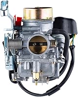 Vista 1 de Carburador de carbohidratos CVK30 de 1.181 in para GY6 150CC 200CC 250CC 260cc 300cc motor ciclomotor motocicleta ATV Quad Scooter