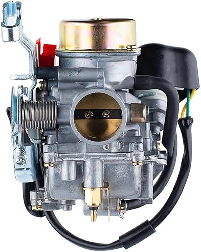 Carburador de carbohidratos CVK30 de 1.181 in para GY6 150CC 200CC 250CC 260cc 300cc motor ciclomotor motocicleta ATV Quad Scooter