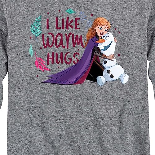 Disney Frozen 2 - I Like Warm Hugs - Toddler and Youth Long Sleeve Graphic T-Shirt3