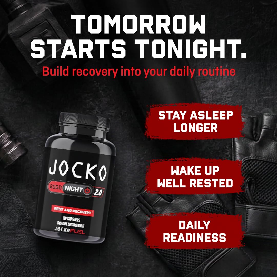 Jocko Fuel Good Night 2.0 Sleep Aid Supplement for Adults | 30 Serving — Amazon image 4