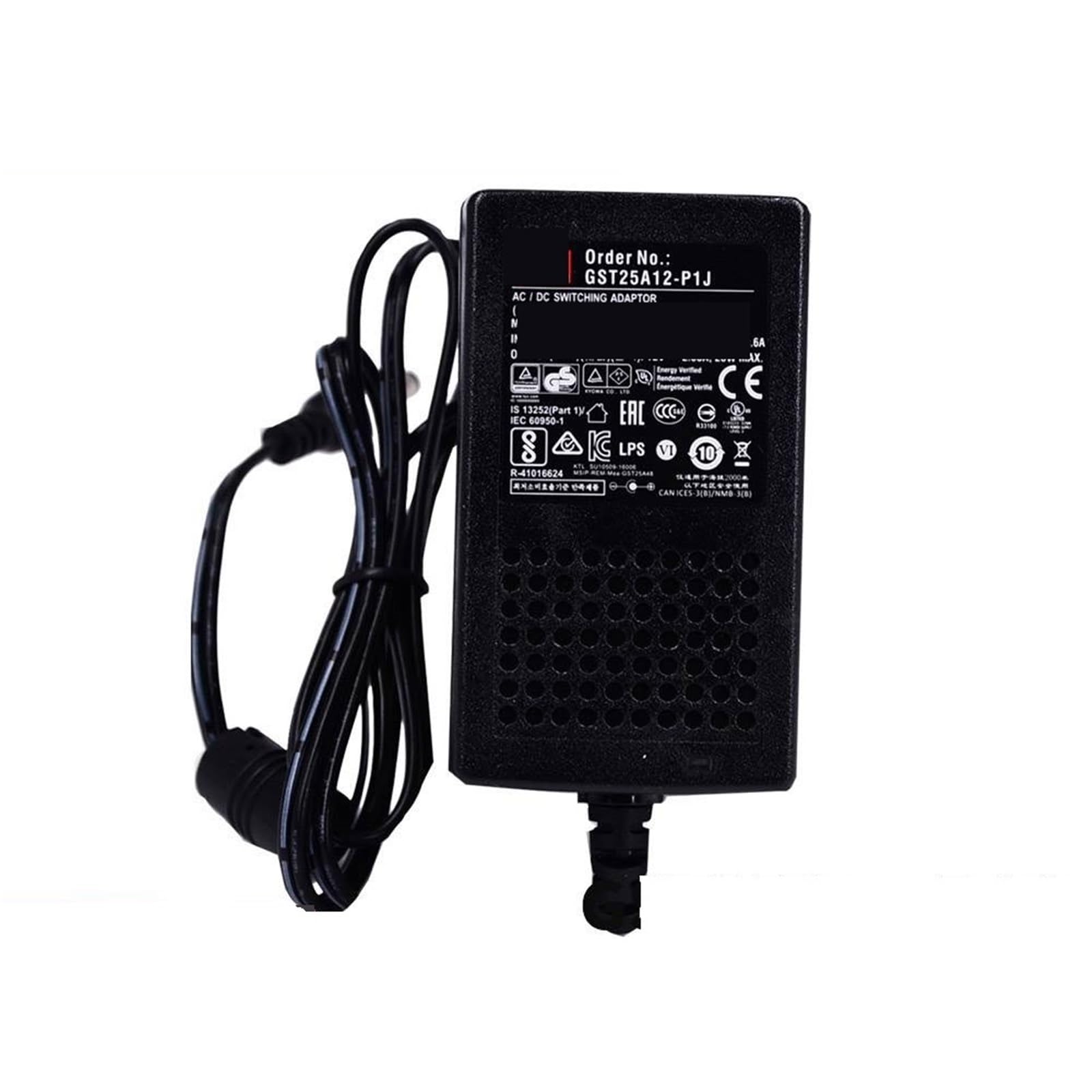 1pcs GST25A05-P1J 5V 4A GST25A 20W AC-DC Industrial Adaptor 3 Plug Energy-Saving Replace GS(GST25A12-P1J 12V)