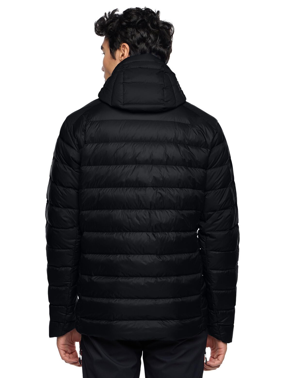 VAUDE Herren Daunenjacke Monviso Down Hooded Jacket, Hochleistungsdaunenjacke, sehr leicht, exzellente Wärmeleistung, atmungsaktiv
