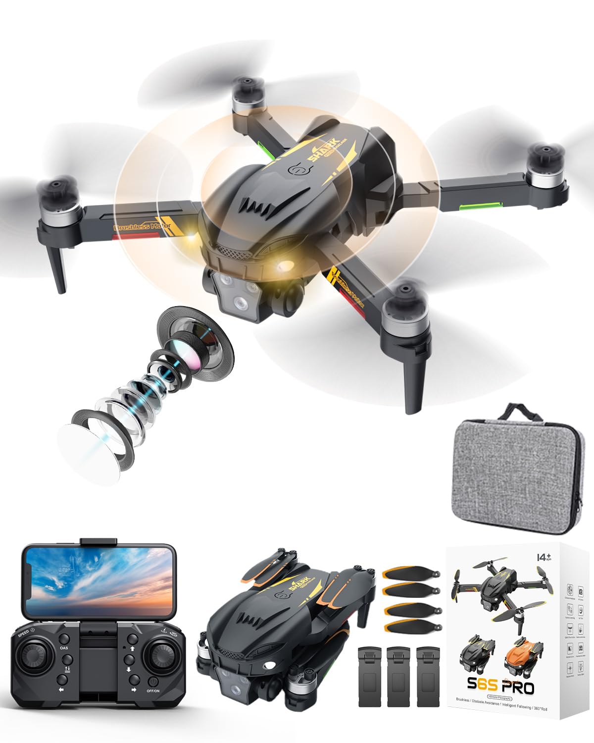 Drone With Camera For Kids Amazon 4K Drone With Camera For