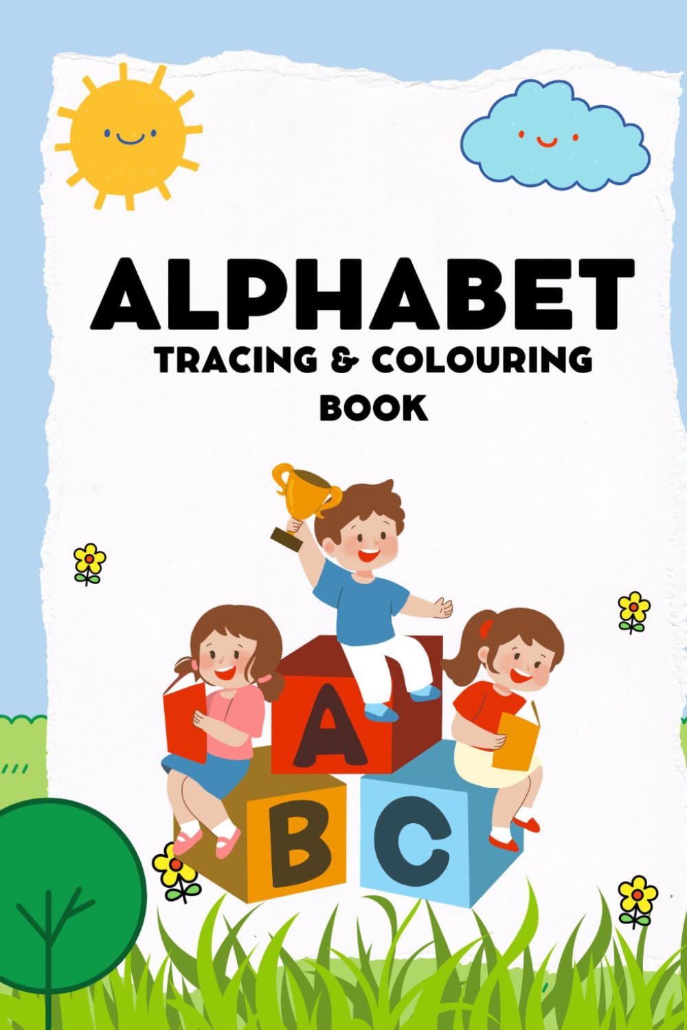 Preschool Alphabet tracing and coloring book: 4-6 early learning alphabet activities | toddler workbook | ABC Tracing Book for Toddlers: Learn ... and Early Writing Skills with Fun Activities